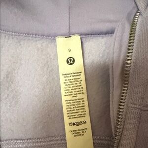 Lululemon Lavender Zip-Up Jacket